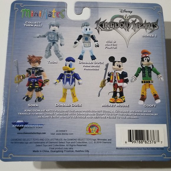 Minimate Kingdom Hearts Series 1- Full Set - Picture 5 of 5